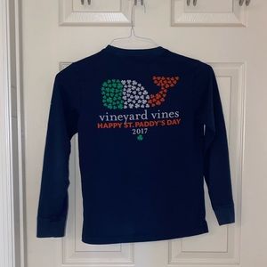 Vineyard Vines Long Sleeve St. Patty’s Tee